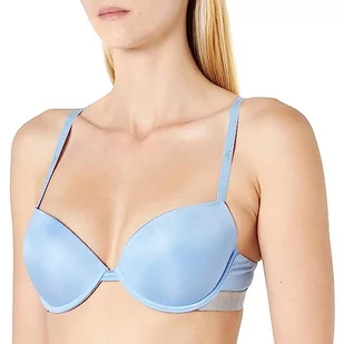 Emporio Armani Underwear Women's Iconic biustonosz push-up Bra, Periwinkle, 36A, Periwinkle, At - Biustonosze - miniaturka - grafika 1