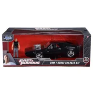 Modele do sklejania - Jada Fast&Furious Szybcy i wściekli Dodge Charger i figurka Dominic Toretto 3205000 - miniaturka - grafika 1