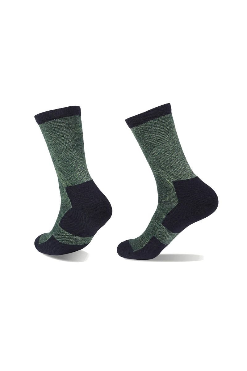 Na Giean Skarpety Boulder Way Medium Crew BWCM5003 zielone S_37_40