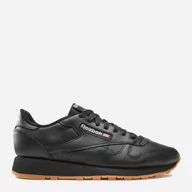 Buty sportowe męskie - Męskie buty sportowe Reebok Classic Leather 100008493 44.5 (11US) 29 cm Czarne (4065419120301) - miniaturka - grafika 1