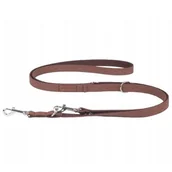 Smycze dla psów - Haas F1 Team regulowana ekoskóra Cambridge XL Brązowy - miniaturka - grafika 1
