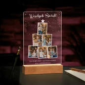 Ramki na zdjęcia - Lampka ramka L z wydrukiem na szkle akrylowym i podświetleniem LED - miniaturka - grafika 1