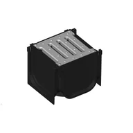 Rynny i akcesoria - Scala Narożnik SAB ocynk 100x100 mm - miniaturka - grafika 1