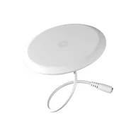 Ładowarki do telefonów - Ładowarka bezprzewodowa Zasilacz QI 10W, ultracienki 5mm Zens Puk'n Play biały - miniaturka - grafika 1