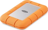 Dyski SSD - Dysk zewnętrzny SSD LaCie Rugged Mini 2TB Srebrno-pomarańczowy (STMF2000400) - miniaturka - grafika 1