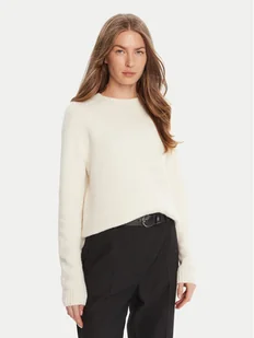 BOSS Sweter Febisan 50478315 Écru Regular Fit - Swetry damskie - miniaturka - grafika 1