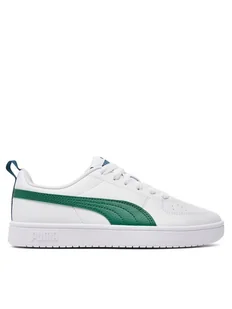 Puma Sneakersy Rickie Jr 384311-26 Biały - Buty dla chłopców - miniaturka - grafika 1