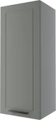 Meble kuchenne - Bergamo Szafka Wisząca Wysoka W4/45 Szary Mat - miniaturka - grafika 1