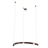 Lampy sufitowe - MAXLIGHT P0572D LAMPA WISZĄCA LOTUS 33W BRUSHED BRONZE - miniaturka - grafika 1