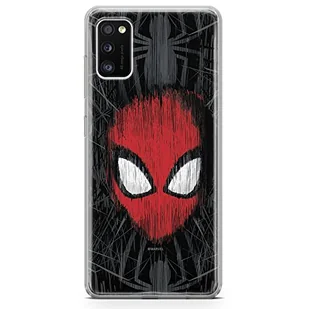 Etui Spider Man 002 Marvel Nadruk pełny Czarny Producent: Samsung, Model: A41 - Etui i futerały do telefonów - miniaturka - grafika 1