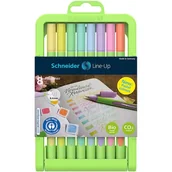 Cienkopisy - Cienkopis Line-Up 0,4mm pastel 8 kolorów - Schneider - miniaturka - grafika 1