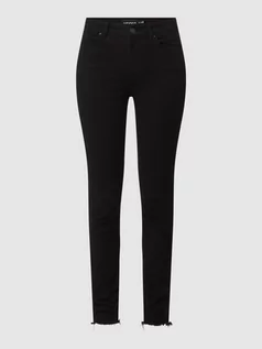 Spodnie damskie - Jeansy o kroju skinny fit z dodatkiem streczu model ‘Delly’ - grafika 1