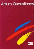 Książki o kulturze i sztuce - Artium Quaestiones. Tom 13 - miniaturka - grafika 1