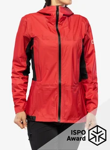 Kurtka przeciwdeszczowa damska Berghaus MTN Guide Hyper Alpha Jacket - goji berry - Kurtki damskie - miniaturka - grafika 1
