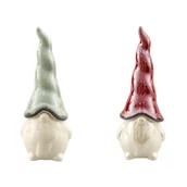 Ozdoby bożonarodzeniowe - Figurka ceramiczna Skrzat 24 cm mix - miniaturka - grafika 1