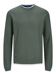 Jack & Jones Sweter w kolorze zielonym - Swetry męskie - miniaturka - grafika 1