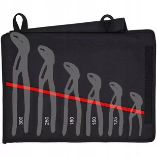 Etui Zwijane Na Klucze, 6 Przegródek Knipex - Zestawy narzędziowe - miniaturka - grafika 1