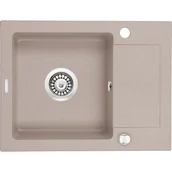 Zlewozmywaki - Deante Zorba ZQZA711A piaskowy - miniaturka - grafika 1