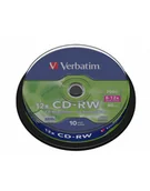 Nośniki danych - Płytki CD-R/W VERBATIM 8-12x SCR. RES CAKE10 43480 - miniaturka - grafika 1