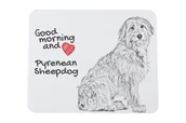 Podkładki pod mysz - Owczarek pirenejski I podkładka pod mysz z psem Art-Dog - miniaturka - grafika 1