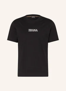 Ermenegildo Zegna T-Shirt schwarz - Moda i Uroda OUTLET - miniaturka - grafika 1