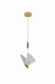 Lampy sufitowe - Mariposa lampa wisząca 1xLED/8W złota LP-1715/1P - miniaturka - grafika 1