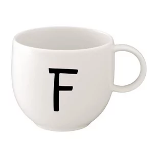 Kubek z literą F Letters Villeroy & Boch - Kubki - miniaturka - grafika 1
