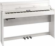 Instrumenty klawiszowe - Roland DP 603 PW pianino cyfrowe kolor biały połysk - miniaturka - grafika 1