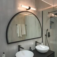 Lampy ścienne - SLV kinkiet do łazienki Lygant podwójny, czarny, aluminium - miniaturka - grafika 1