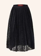 Spódnice - Max Mara Studio Koronkowa Spódnica Leandro Z Plisami blau - miniaturka - grafika 1