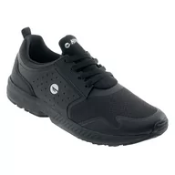 Buty dla dziewczynek - Hi-Tec Męskie Buty EMMET 96296-BLACK/SILVER - miniaturka - grafika 1