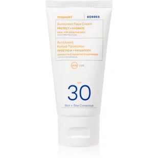 Korres Yoghurt krem do opalania twarzy SPF 30 50 ml - Kremy do twarzy - miniaturka - grafika 1