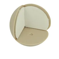 Zawiasy, okucia i inne akcesoria - Odbojnik narożny beżowy - miniaturka - grafika 1