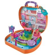Lalki dla dziewczynek - My Little Pony Mini World Magic Kompaktowe miasteczko - Zatoka grzyw zestaw z figurkami i akcesoriami - miniaturka - grafika 1