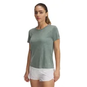 Koszulki i topy damskie - Koszulka damska Under Armour LAUNCH CAMO SHORTSLEEVE - miniaturka - grafika 1