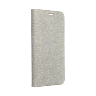 Pokrowiec König Design kompatybilny z Samsung Galaxy A52 4G / 5G / A52s z syntetycznej skóry - srebrne etui na telefon komórkowy - Etui i futerały do telefonów - miniaturka - grafika 1