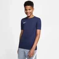 Odzież sportowa dziecięca - Koszulka z krótkim rękawem Dziecięca Nike Park VII BV6741 410 Granatowy - miniaturka - grafika 1