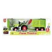 Samochody i pojazdy dla dzieci - ASKATO Traktor z przyczepą do skręcania  OD 250 ZŁ! GXP-692058 - miniaturka - grafika 1