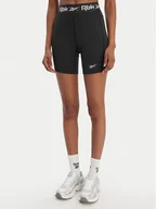 Spodenki damskie - Reebok Szorty sportowe RK25607CCW Czarny Slim Fit - miniaturka - grafika 1