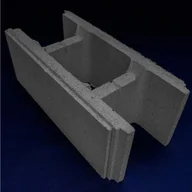 Inne materiały budowlane - Pustak szalunkowy z fugą Roosens S24F 50x24x20 cm, 5 Mpa - miniaturka - grafika 1