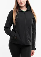 Kurtki damskie - 4F Kurtka damska softshell z kapturem rozsuwana przeciwdeszczowa roz. S - miniaturka - grafika 1