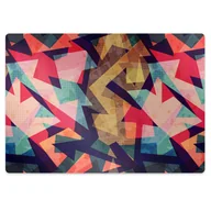 Podnóżki, podpórki, podkładki - Podkładka pod fotel Jesienna abstrakcja 100x70 cm - miniaturka - grafika 1