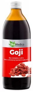 EkaMedica Sok z jagody goji - 500ml 02141 - Soki i napoje niegazowane - miniaturka - grafika 1