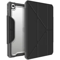 Etui do tabletów - Apple PanzerGlass Etui na tablet PanzerGlass Etui UNIQ Trexa iPad 10.2 2019/2020/2021 7. 8 i 9 generacji Antimicrobial czarny/black UNIQ450BLK - miniaturka - grafika 1