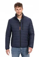 Kurtki męskie - Camel Active Kurtka Męska Pikowana Granatowa Na Zamek 62 Jya - miniaturka - grafika 1
