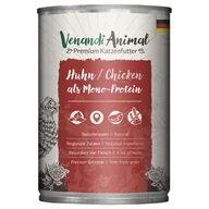 Mokra karma dla kotów - Venandi Animal Monoprotein 24 x 400 g Economy Pack - Kurczak - miniaturka - grafika 1