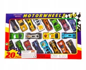 Samochody i pojazdy dla dzieci - ZESTAW SAMOCHODÓW resoraki KOMPLET 20szt - miniaturka - grafika 1