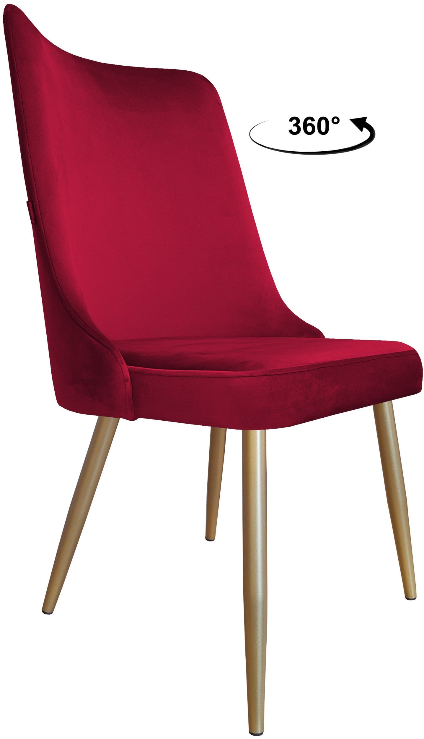 Krzesło obrotowe Victor noga złota MG31