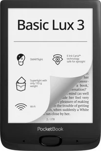 PocketBook Basic Lux 3 (PB617-P-WW) - Czytniki ebooków - miniaturka - grafika 1