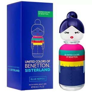 United Colors of Benetton Sisterland Blue Neroli Woda toaletowa 80ml - Wody i perfumy damskie - miniaturka - grafika 1